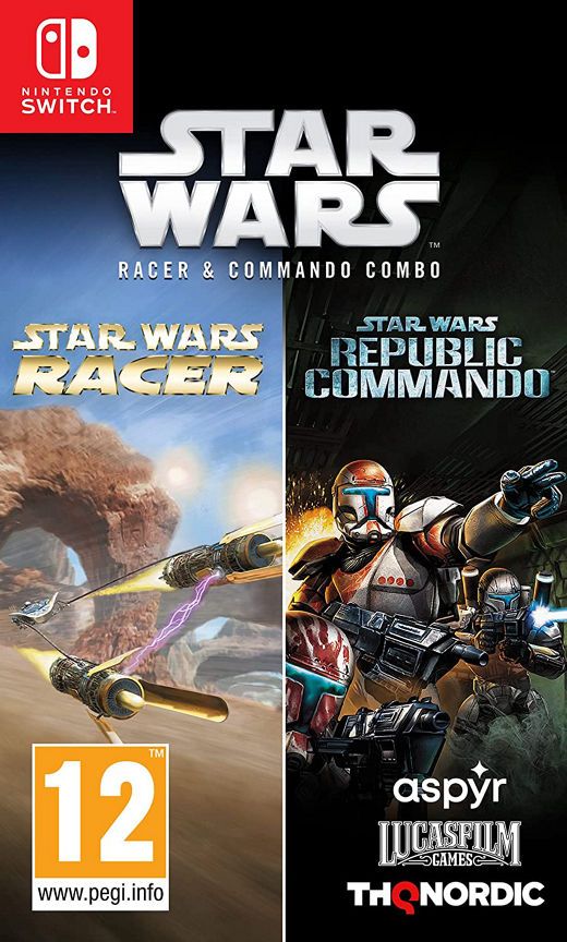Nintendo Switch Star Wars Racer &amp;amp; Commando Combo