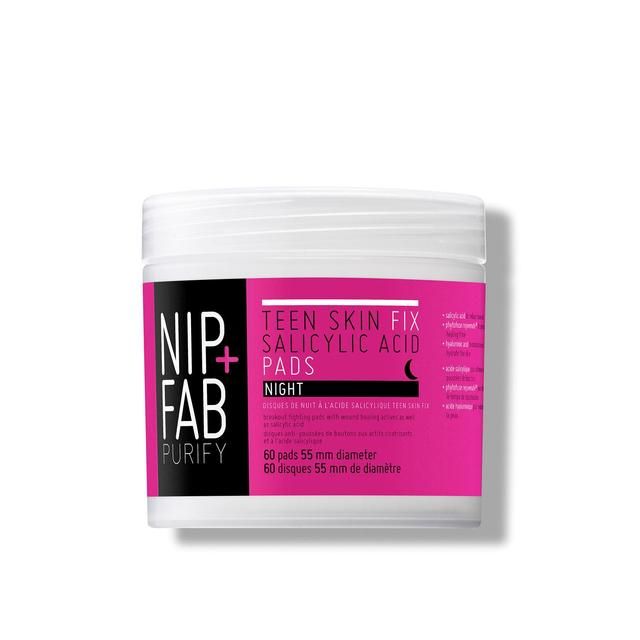 Nip+Fab Salicylic Acid Night Pads   60 per pack