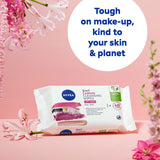 Nivea Biodegradable Face Wipes, 4 x 40 Wipes