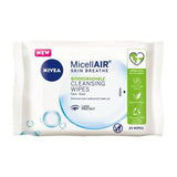 Nivea Biodegradable Micellar Cleansing Face Wipes x25