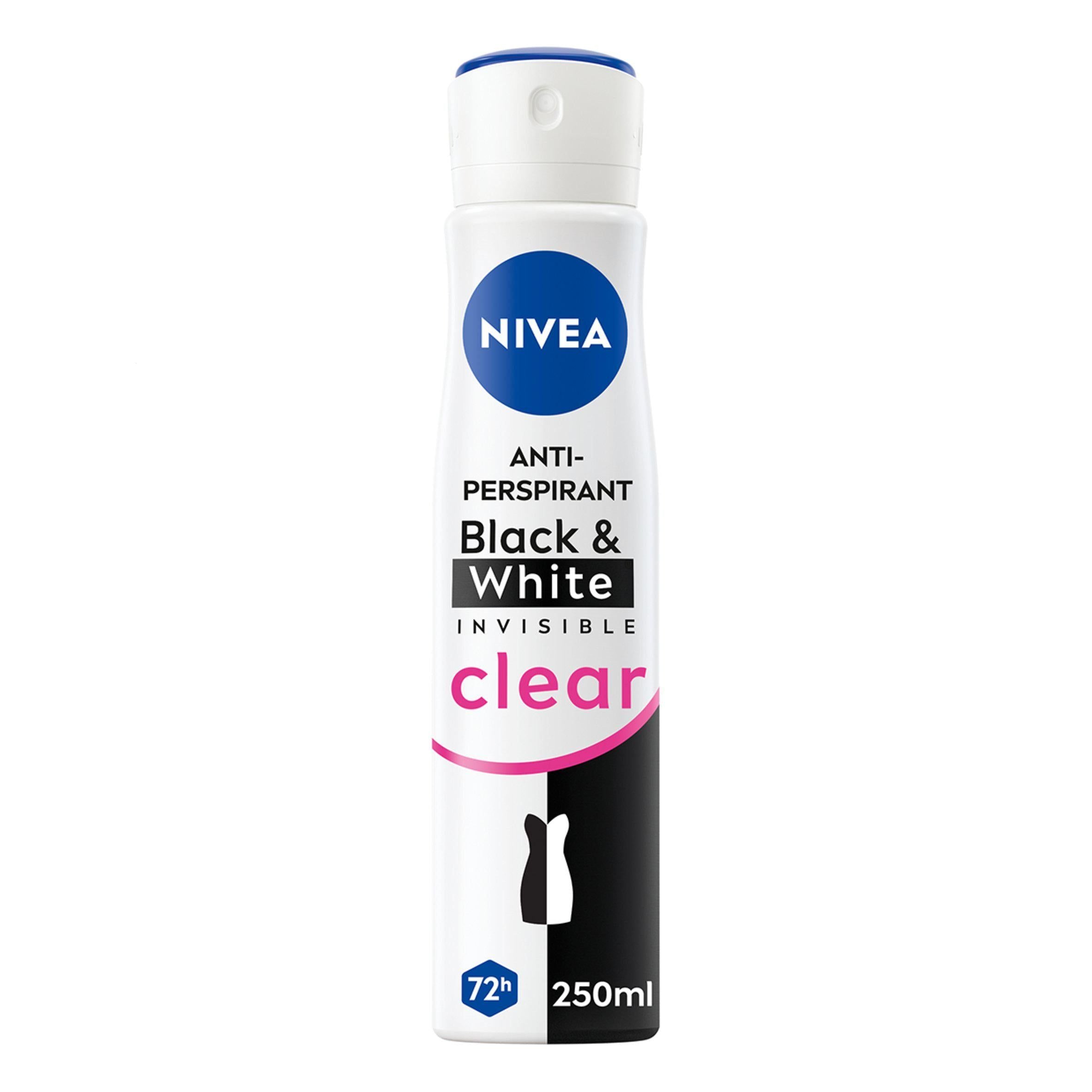 Nivea Black &amp;amp; White Original Anti Perspirant Deodorant Spray 250ml