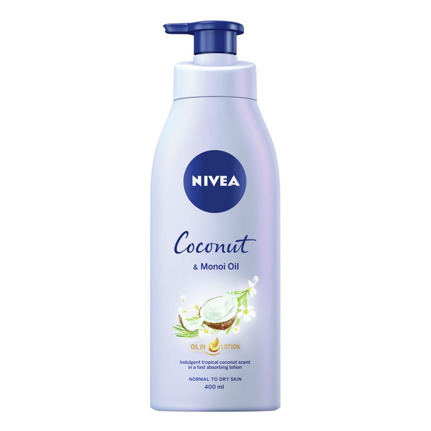 Nivea Body Lotion Coconut &amp;amp; Monoi Oil for Normal to Dry Skin