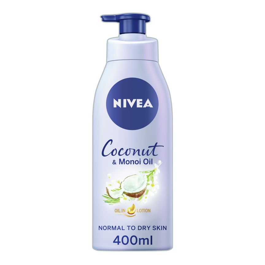 Nivea Body Lotion Coconut &amp;amp; Monoi Oil for Normal to Dry Skin