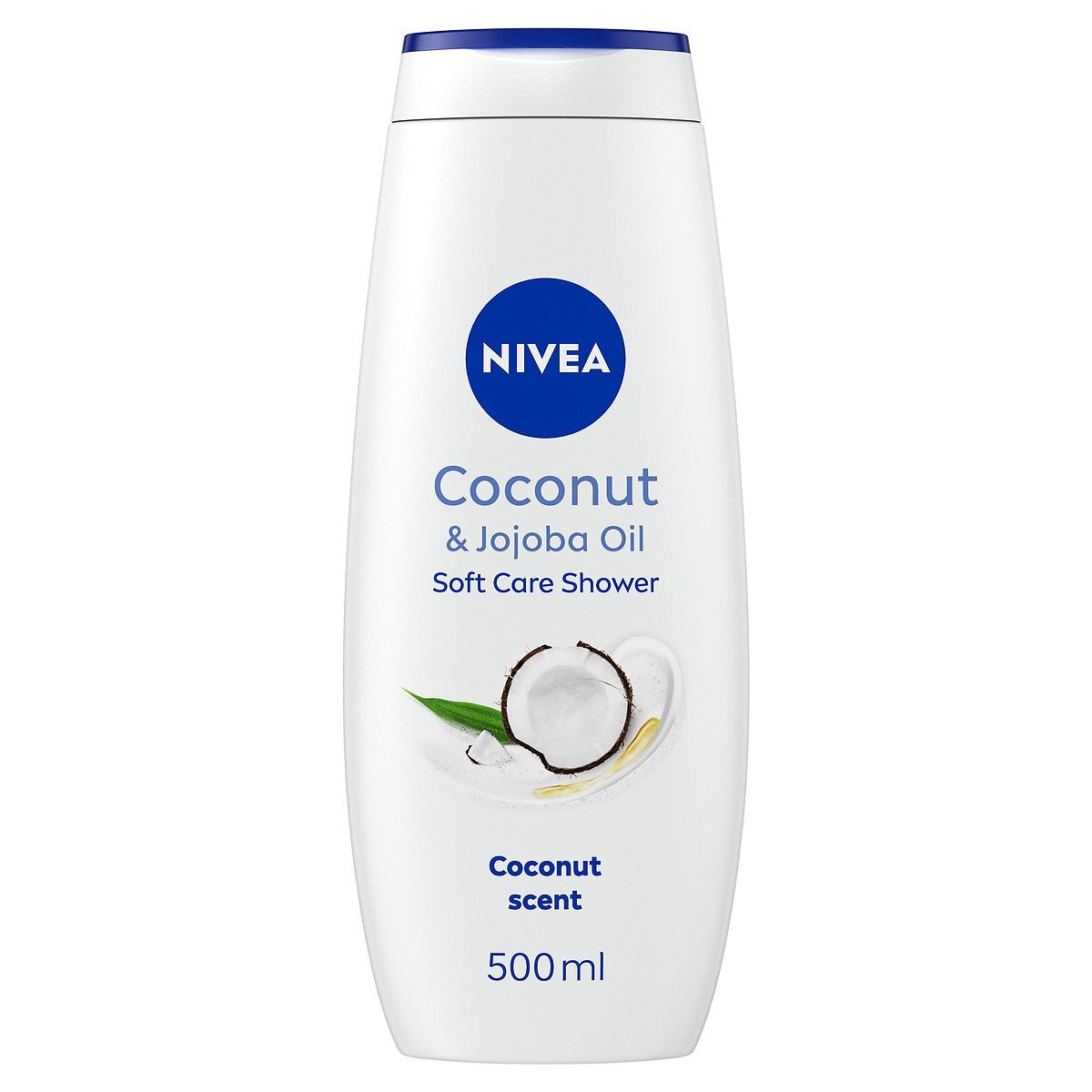 NIVEA Caring Shower Cream Coconut &amp;amp; Jojoba Oil 500ml