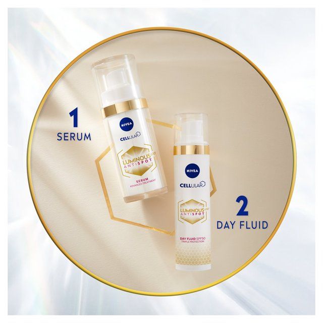 NIVEA Cellular Luminous 630 Anti-Dark Spot Day Cream Face Moisturiser SPF50   40ml