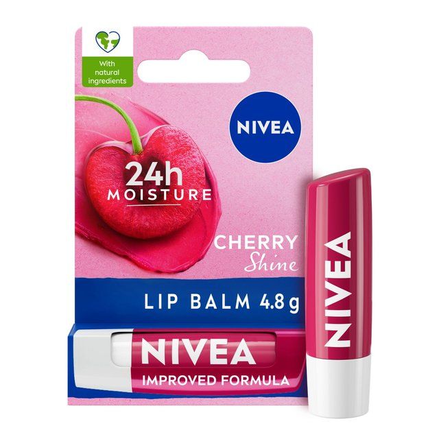NIVEA Cherry Shine Lip Balm   4.8g