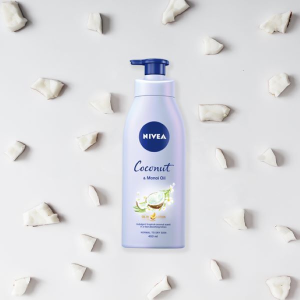 NIVEA Coconut &amp;amp; Monoi Oil Body Lotion for Normal Skin 400ml
