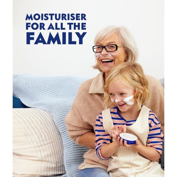 NIVEA Cr&amp;egrave;me Moisturiser for Face Hands and Body 75ml Tin