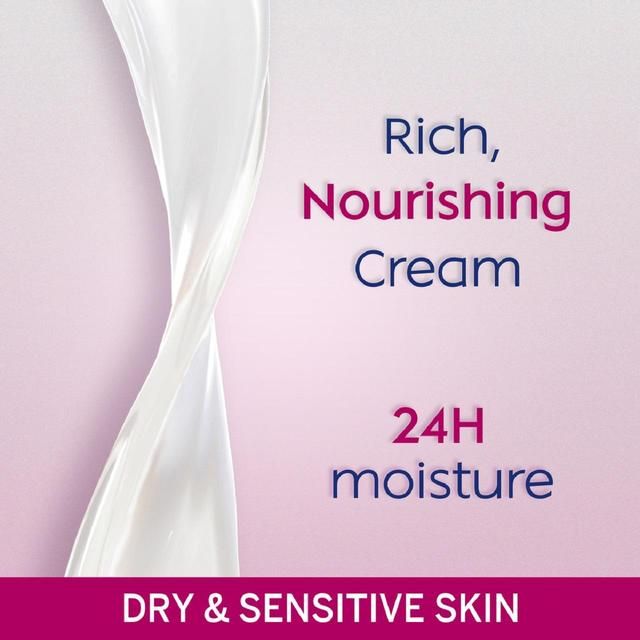 NIVEA Day Cream Face Moisturiser for Dry &amp;amp; Sensitive Skin SPF15   50ml
