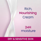 NIVEA Day Cream Face Moisturiser for Dry &amp;amp; Sensitive Skin SPF15   50ml