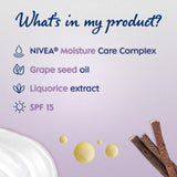 NIVEA Day Cream Face Moisturiser for Sensitive Skin SPF15    50ml