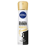 NIVEA Deodorant Black &amp;amp; White Silky Smooth Spray 150ml