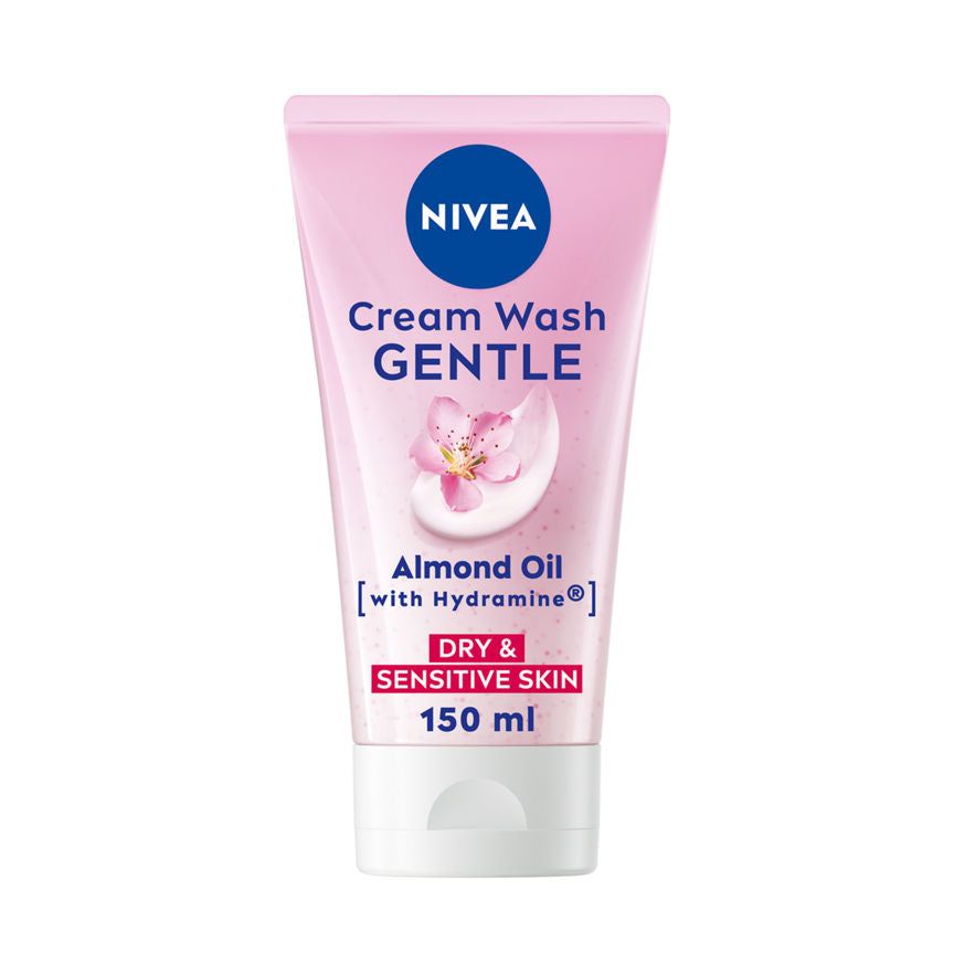 Nivea Gentle Face Cleansing Cream Wash For Dry &amp;amp; Sensitive Skin