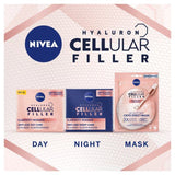 NIVEA Hyaluron Cellular Elasticity Filler Anti-Wrinkle Day Face Cream SPF30   50ml