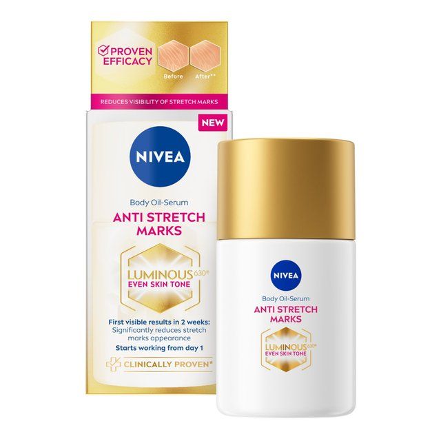 NIVEA Luminous 630 Anti-Stretch Mark Body Oil Serum 100ml   200ml