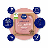Nivea Magicbar Rose &amp;amp; Vitamin E Face Cleansing Bar 75G