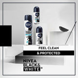 NIVEA MEN Anti-Perspirant Deodorant Roll-On Black &amp;amp; White