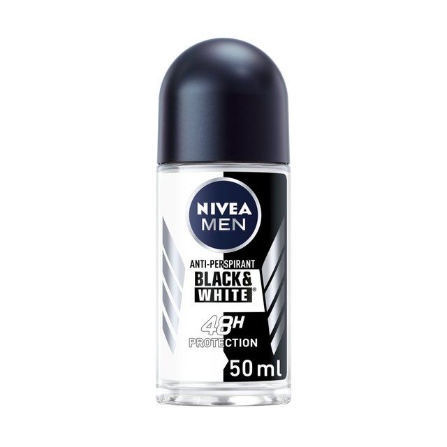 NIVEA MEN Black &amp;amp; White Original Anti-Perspirant Deodorant Roll-On   50ml