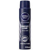 NIVEA MEN Protect &amp;amp; Care Anti-Perspirant Deodorant Spray    250ml