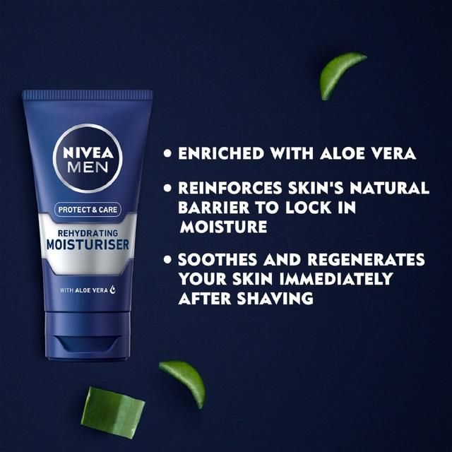 NIVEA MEN Protect &amp;amp; Care Rehydrating Face Moisturiser    75ml