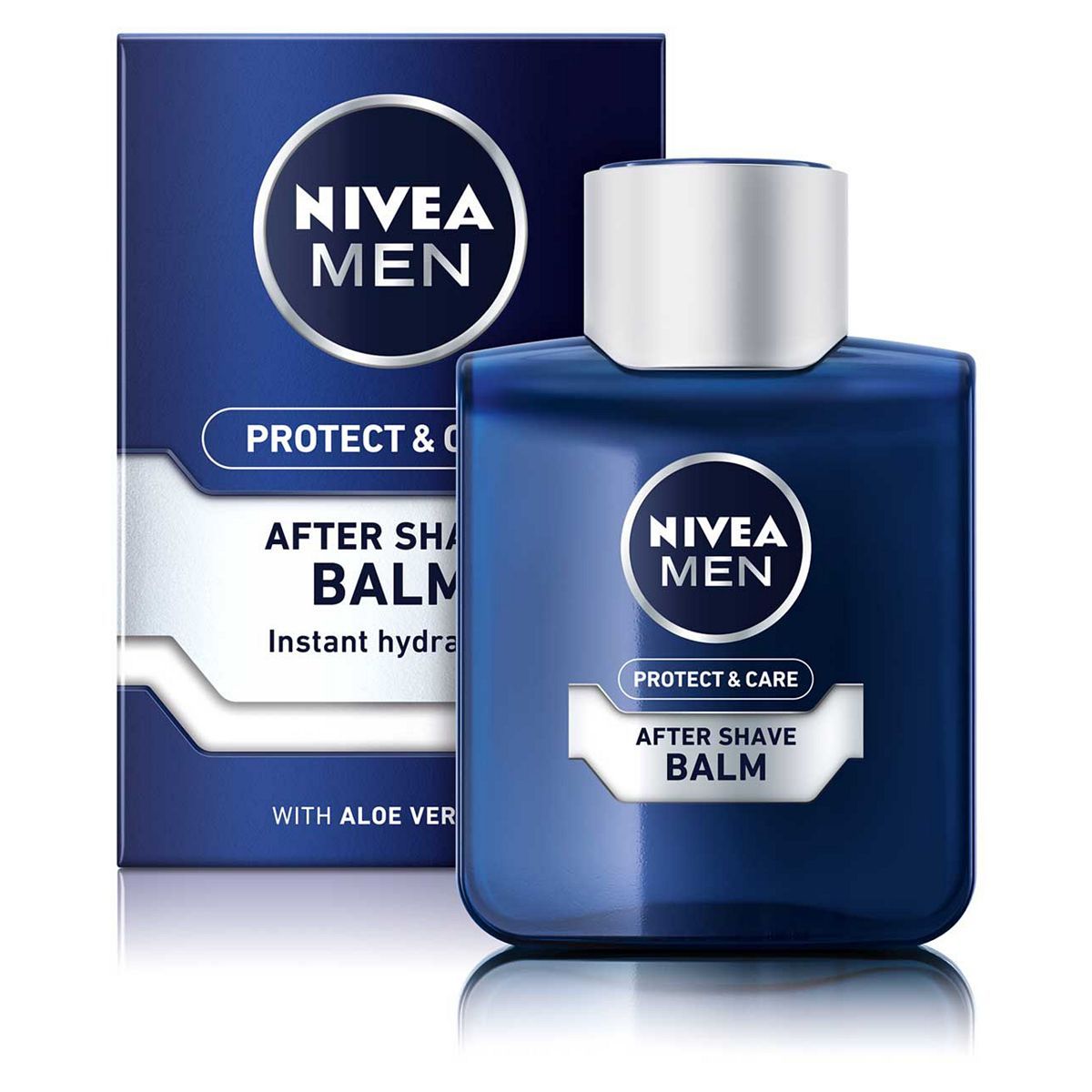 NIVEA MEN Protect &amp;amp; Care Replenishing Post Shave Balm with Aloe Vera 100ml