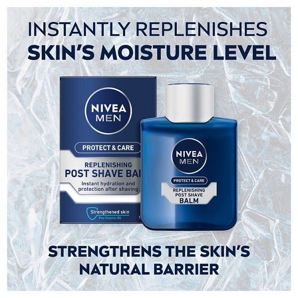 NIVEA MEN Protect &amp;amp; Care Replenishing Post Shave Balm with Aloe Vera 100ml