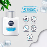 NIVEA MEN Sensitive Cooling Post Shave Balm with 0% Alcohol   100ml