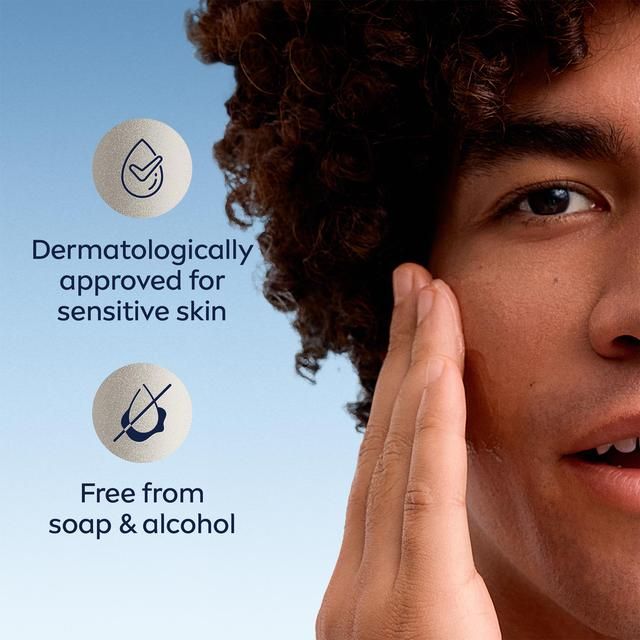 NIVEA MEN Sensitive Face Wash with 0% Alcohol    100ml