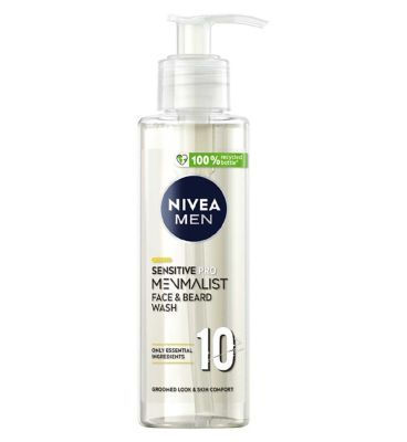 NIVEA MEN Sensitive Pro Menmalist Face &amp;amp; Beard Wash 200ml
