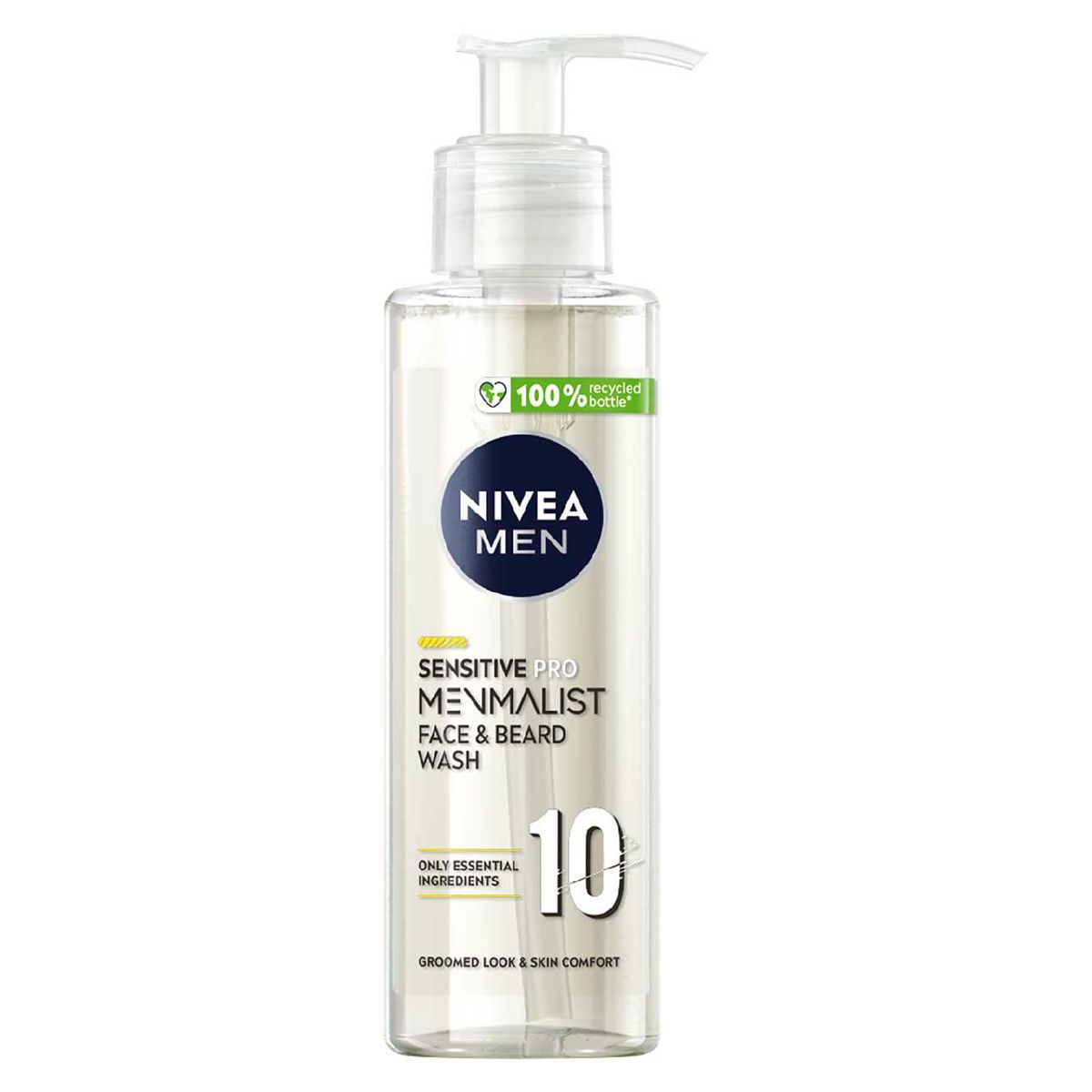 NIVEA MEN Sensitive Pro Menmalist Face &amp;amp; Beard Wash 200ml