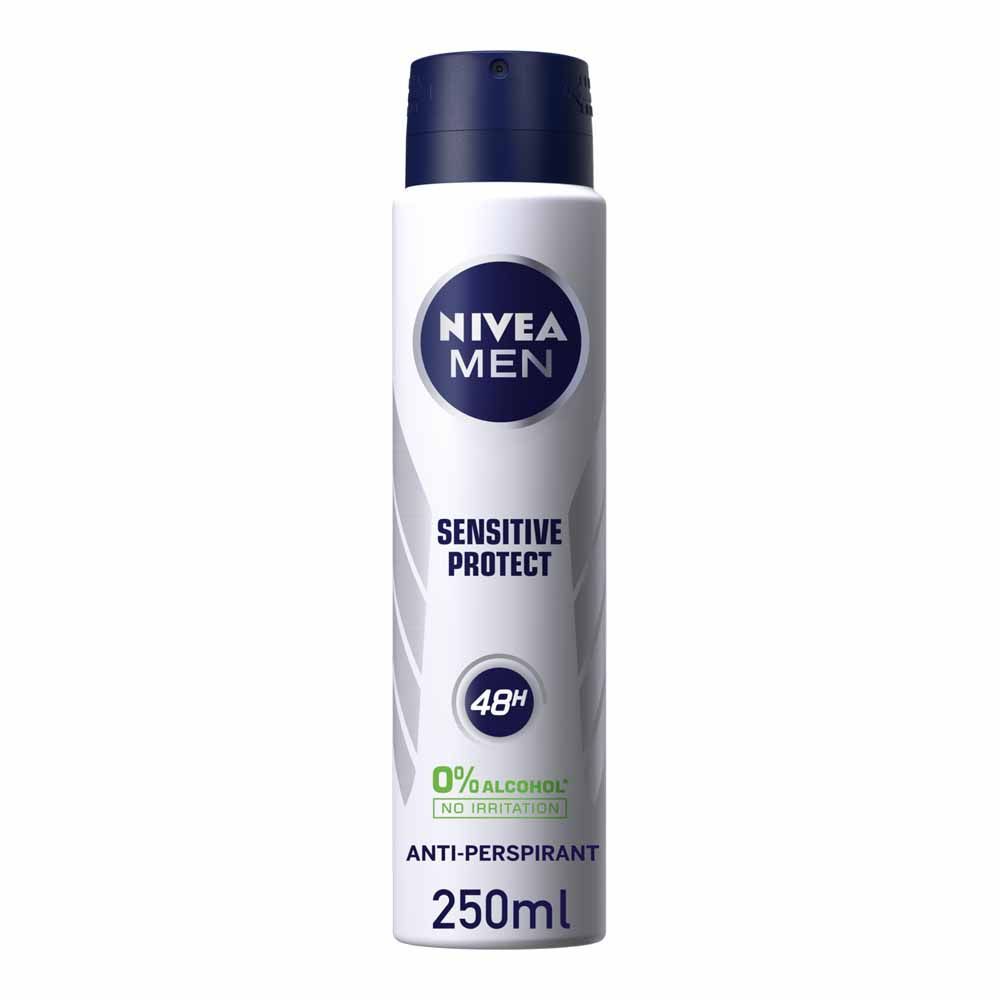 NIVEA MEN Sensitive Protect 48h Anti-Perspirant Deodorant Spray 250ml