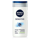 NIVEA MEN Sensitive Shower Gel for Body, Face &amp;amp; Hair 250ml