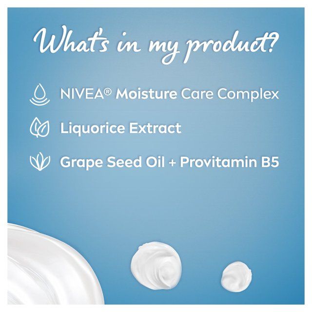 NIVEA Night Cream Face Moisturiser for Sensitive Skin   50ml