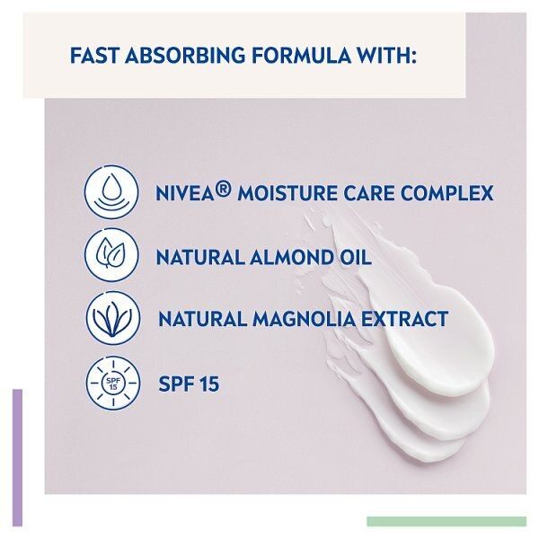 NIVEA Nourishing Day Cream Dry &amp;amp; Sensitive Skin SPF15 50ml