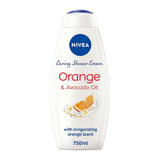 NIVEA Orange &amp;amp; Avocado Oil Shower Cream 750ml