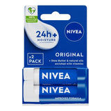NIVEA Original Care Lip Balm   2 x 4.8g