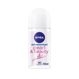 NIVEA Pearl &amp;amp; Beauty Anti-Perspirant Deodorant Roll-On    50ml