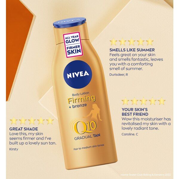 NIVEA Q10 Gradual Tan Body Lotion Fair to Medium Skin 200ml