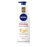 NIVEA Q10 Power 60+ Firming and Extra Nourishing Body Lotion with Argan Oil 400ml