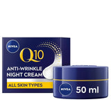 NIVEA Q10 Power Anti-Wrinkle &amp;amp; Firming Nourishing Night Face Cream   50ml