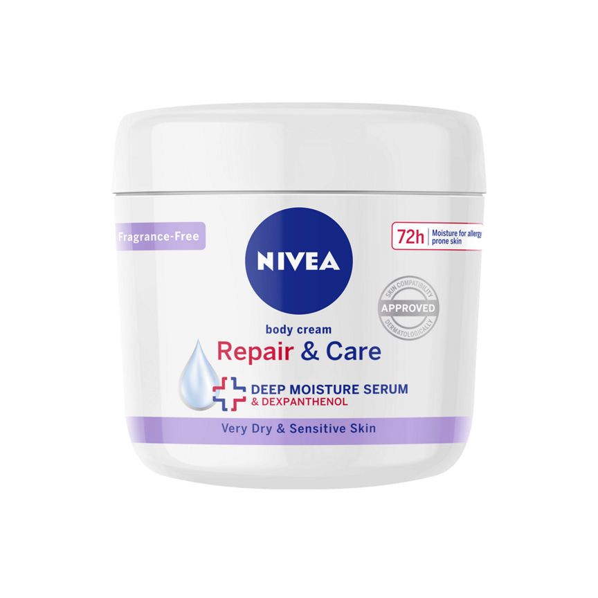 Nivea Repair &amp;amp; Care Fragrance Free Body Lotion