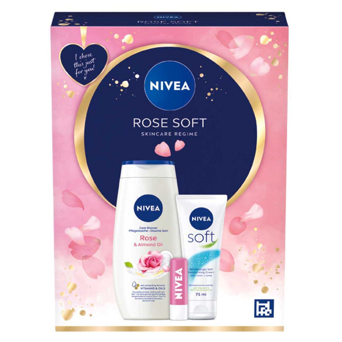 NIVEA Rose Soft Skincare Regime Gift Set