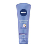 NIVEA Smooth Hands &amp;amp; Nail Care Hand Cream 100ml