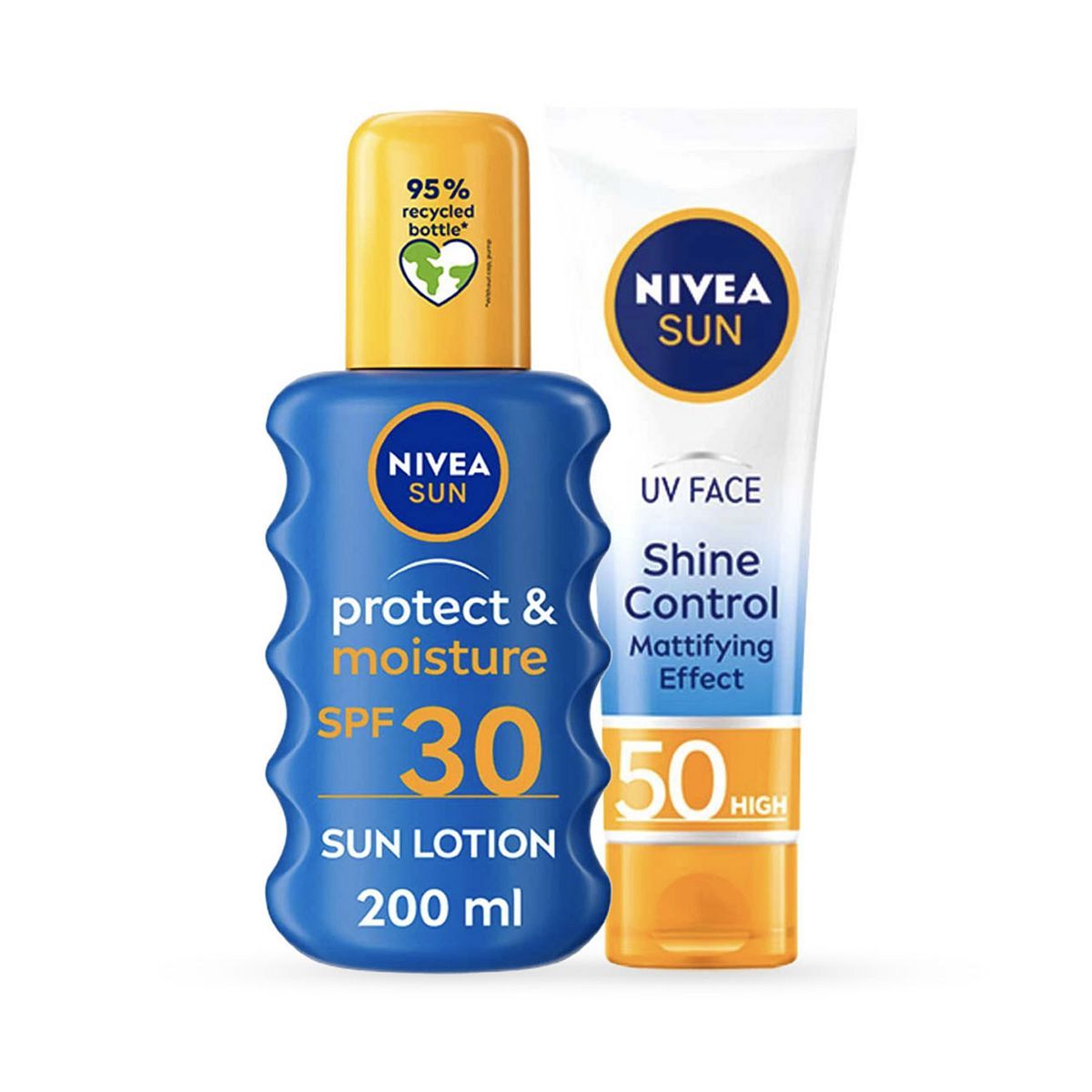 NIVEA SUN Face &amp;amp; Body Care Bundle