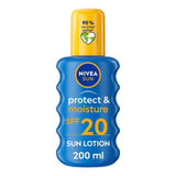 NIVEA SUN Protect &amp;amp; Moisture SPF 20 Sun Lotion Spray    200ml