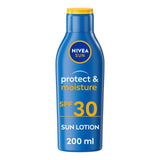 NIVEA SUN Protect &amp;amp; Moisture SPF 30 Sun Lotion     200ml