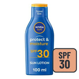 NIVEA SUN Protect &amp;amp; Moisture SPF 30 Sun Lotion Travel Size   100ml
