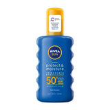Nivea Sun Protect &amp;amp; Moisture Sun Cream Spray SPF50+ 200ml