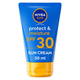 NIVEA SUN Protect &amp;amp; Moisture Sun Cream To Go SPF30 50ml Travel Size