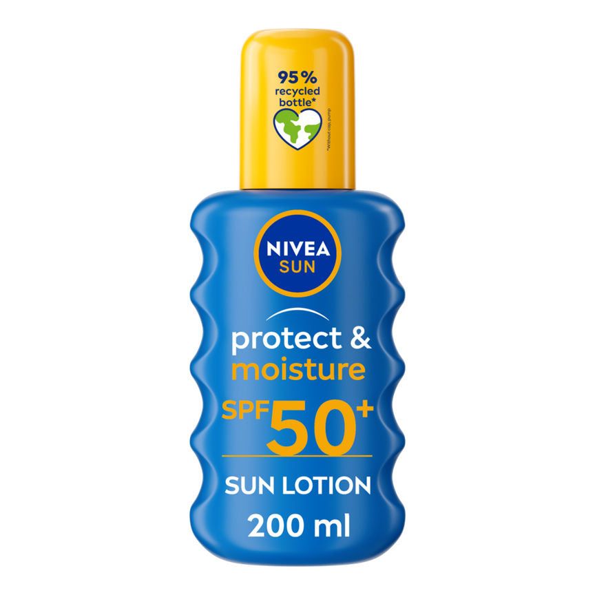 Nivea SUN Protect &amp;amp; Moisture Sunscreen Spray SPF 50